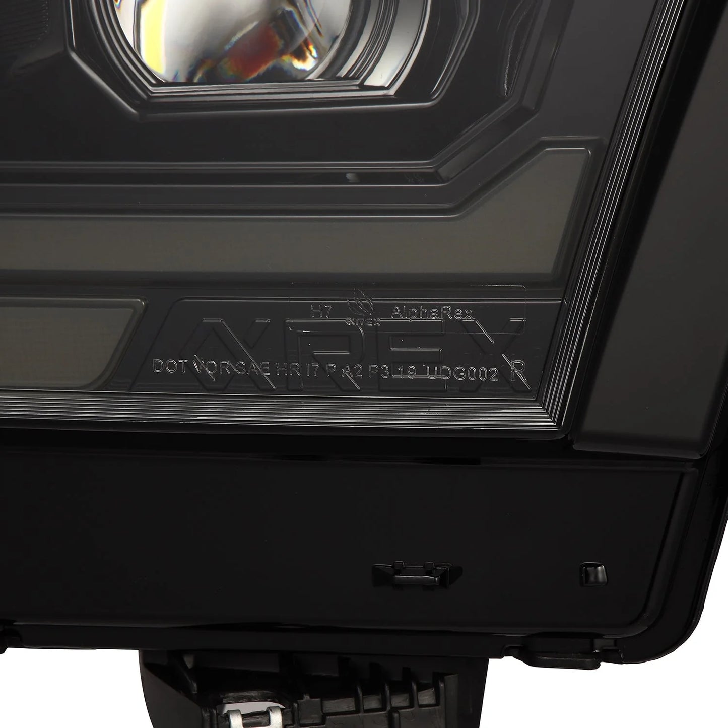 AlphaRex PRO Projector Headlights (Alpha-Black): Ram 1500 2019 - 2024