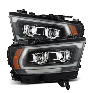 AlphaRex PRO Projector Headlights (Black): Ram 1500 2019 - 2024