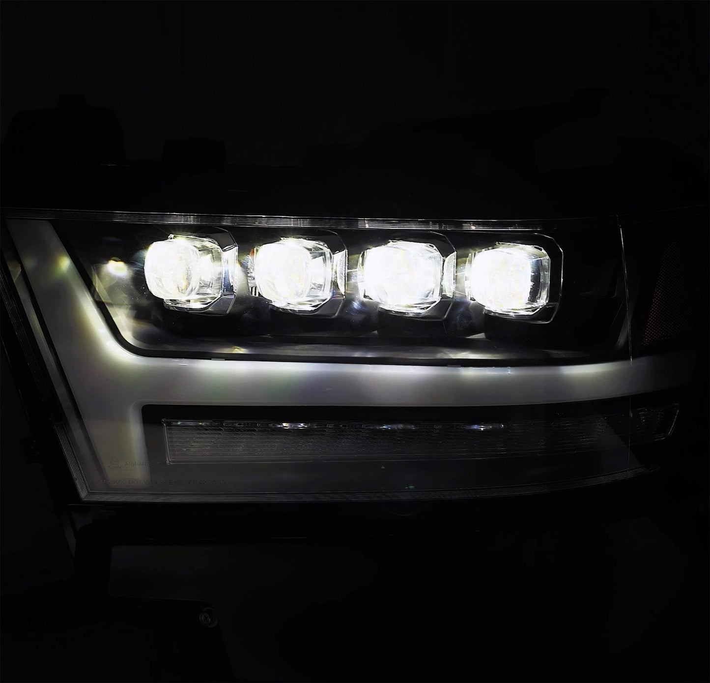 AlphaRex NOVA LED Projector Headlights (Black): Ram 1500 2019 - 2024