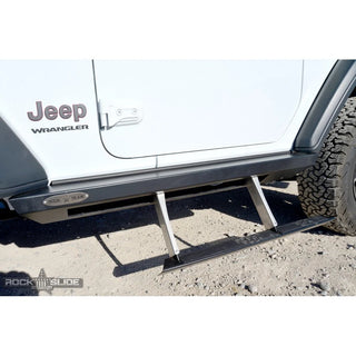 Rock Slide Engineering Step Sliders: 2018-2022 Jeep JL 2 Door / JL 2D 3rd Gen