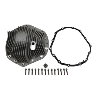 Yukon Gear & Axle Finned Aluminum Diff Cover: Fits Dodge Ram 2003-2016 5.7L/6.4L/6.7L Diesel