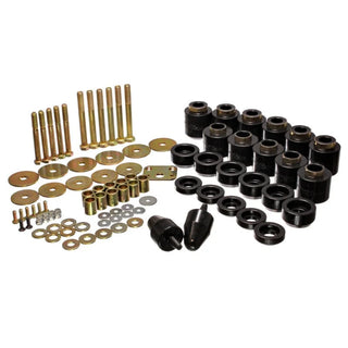Energy Suspension Black 1in Body Lift Kit: Jeep Wrangler 1994-2006