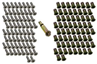 Fishbone Offroad Scale Armor Side Panels: Fits Most Jeep Wrangler / Gladiator Models (2018-2026) - Gloss Black Powder Coat