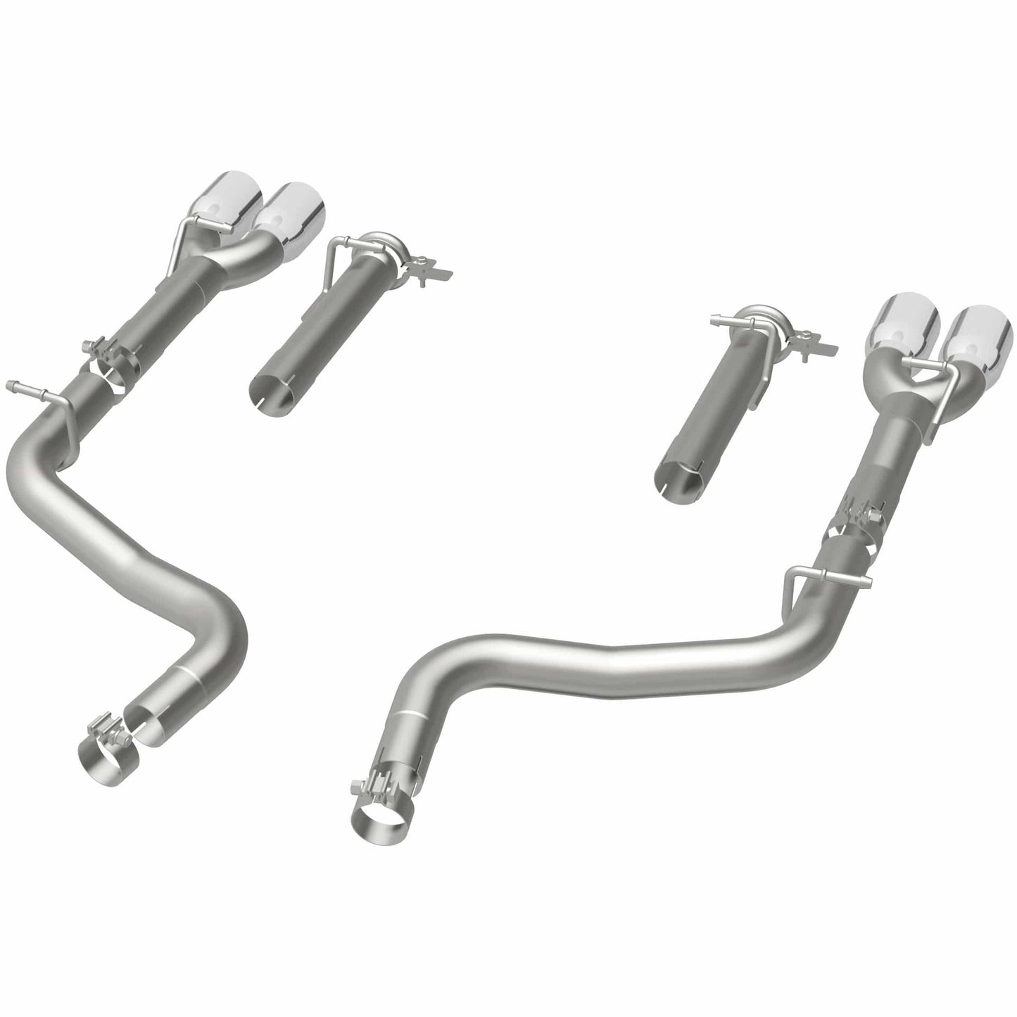 MagnaFlow Race Series Axle-Back Performance Exhaust System: Dodge Challenger 2015 - 2017 w/ Quad Split 3.5in Tips