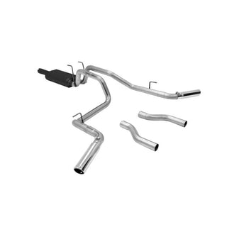 Flowmaster American Thunder Exhaust System (Dual Side Exit): Dodge Ram 5.7L Hemi 1500 2006 - 2008