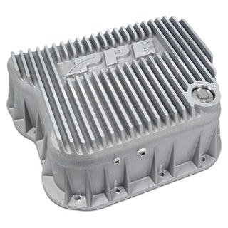 PPE HD Cast Aluminum Transmission Pan: Dodge Ram 1994-2001 5.9L Diesel/V8 / Jeep Grand Cherokee 1998 5.9L V8 / Dakota Durango 1998-2003 5.9L V8