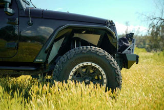 DV8 Offroad Slim Fender Flares: Jeep Wrangler JK 2007-2018 3.8L/3.6L V6
