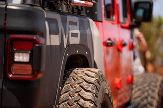 DV8 Offroad Fender Flare Delete Kit: Jeep Gladiator 2020-2021