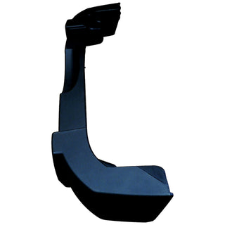 Crown Auto Rear Bumper Black Plastic: Jeep Wrangler JK 2007-2018 3.6L/3.8L