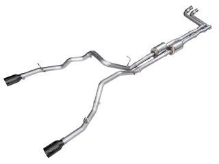 AWE Tuning 0FG Cat-Back Exhaust w/ Diamond Black Tips: Ram 1500 3.0L 2025-2026
