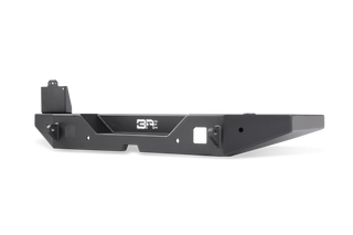 Body Armor 4x4 Full Width Rear Bumper w/ Tire Carrier Mount: Jeep Wrangler 2018-2021