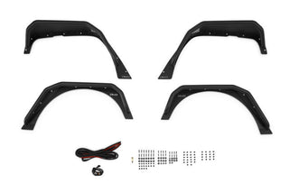 DV8 Offroad Slim Fender Flares: Jeep Wrangler JK 2007-2018 3.8L/3.6L V6