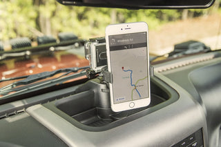 Rugged Ridge Dash Multi-Mount Phone Kit: Jeep Wrangler 2011-2018 3.6L/3.8L V6