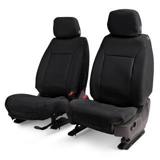 Covercraft 11-22 Jeep Grand Leatherette PrecisionFit Custom Second Row Seat Covers - Black