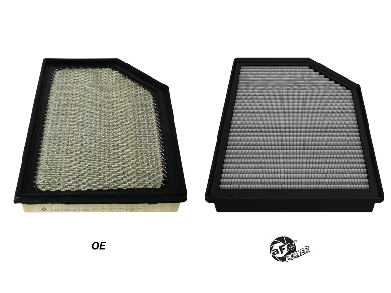 AFE Magnum FLOW Pro DRY S Air Filter: Jeep Grand Wagoneer 6.4L 392 2022 - 2024