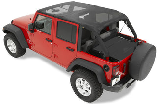 Bestop Safari Bikini Top (F&R): Jeep Wrangler JK 2007-2009 3.8L V6