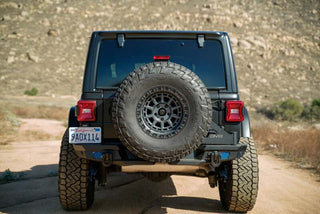 DV8 Offroad MTO Rear Bumper w/ Tire Carrier (REAR): Jeep Wrangler JL 2018-2026 2.0L/3.6L