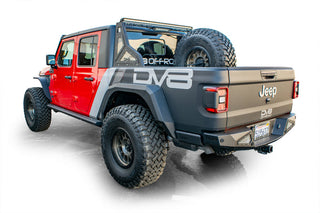 DV8 Offroad Universal Stand Up In-Bed Tire Carrier: Jeep Gladiator 2020-2021