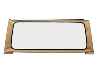 Bestop OE Replacement Windows Rear (Tan Twill Clear): Jeep Wrangler JL 2018-2025