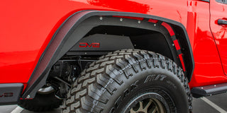 DV8 Offroad Black Rear Inner Fenders: Jeep Gladiator 2020-2021