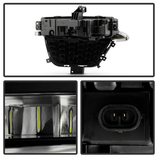 Spyder 22-24 Jeep Grand Cherokee (2-Row) OEM LED Fog Lights w/Switch - Clear (FL-JGC22-LED-C)