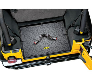 Bestop Rear Cargo Liner Black (REAR): Jeep Wrangler CJ7/YJ/TJ 1976-2006