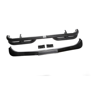 Rugged Ridge 3in Double Tube Rear Bumper: Jeep Wrangler 2007-2018 3.8L/3.6L V6 2.0L Turbo