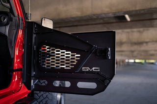 DV8 Offroad Spec Series Half Doors Front (F&R): Jeep Wrangler JL 2018-25 / Gladiator JT 2020-23