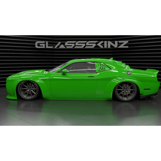 Glassskinz Bakkdraft Combo Set (Rear & Side Window Louvers): Dodge Challenger 2008 - 2023 (All Models)