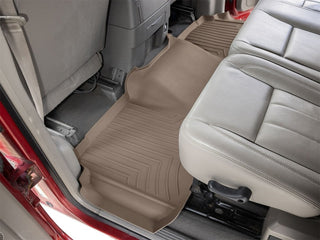 WeatherTech FloorLiner HP Rear: Ram 2500/3500 2012-2018 5.7L/6.4L/6.7L - Tan