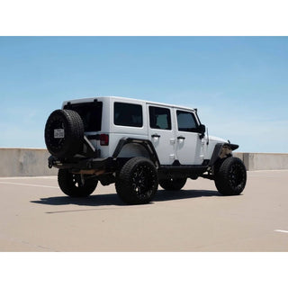 Road Armor Stealth Front Fender Flare (FRONT): Jeep Wrangler JK 2007-2018 w/ LED DRL
