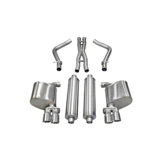 Corsa Performance Polished Cat-Back Exhaust: Dodge Charger R/T 2011-2014