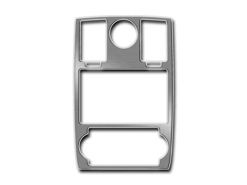 American Car Craft Center Dash Trim Polished / Brushed: 300C / Charger / Magnum 2005 - 2010