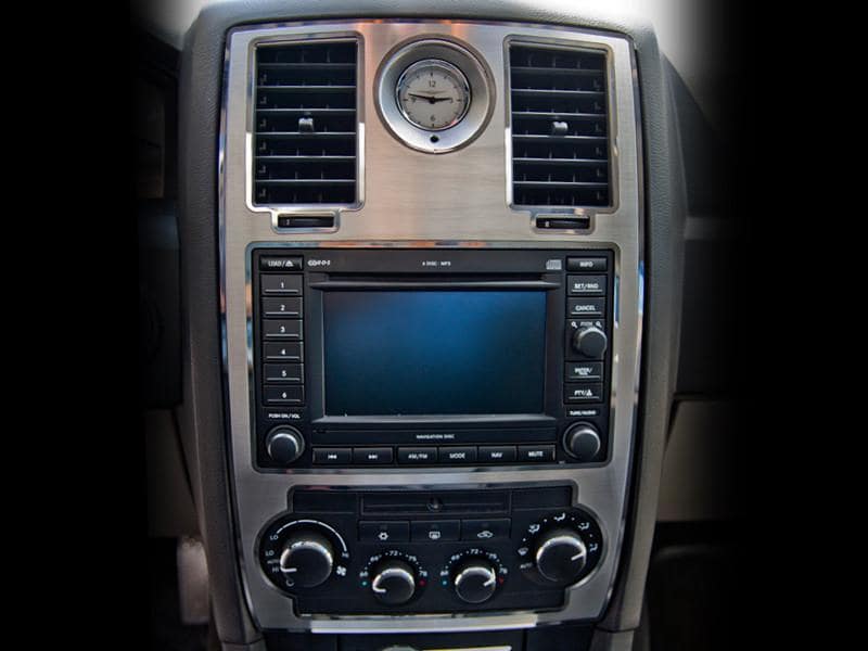 American Car Craft Center Dash Trim Polished / Brushed: 300C / Charger / Magnum 2005 - 2010