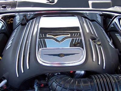 American Car Craft 5.7L Hemi Engine Shroud Dress Up Kit: 300C / Charger / Magnum 2005 - 2010