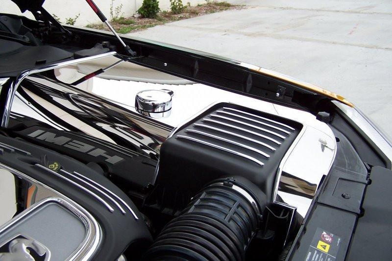 American Car Craft Polished Inner Fender Covers: 300C / Charger / Magnum 5.7L Hemi 2005 - 2010