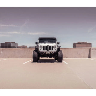 Road Armor Stealth Front Winch Bumper Mid Width: Jeep Wrangler JK 2007-2018