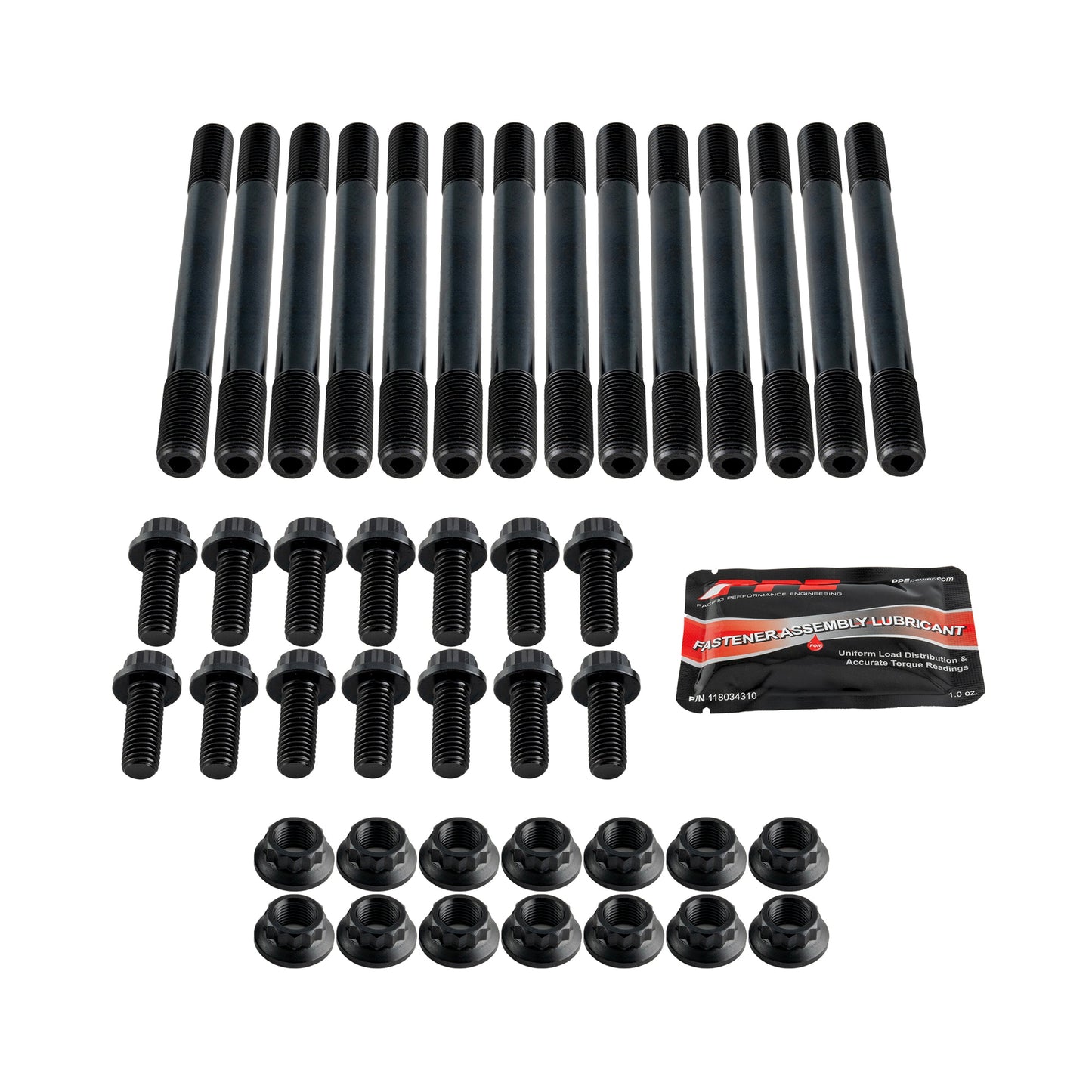 PPE Main Stud and Girdle Bolt Kit: Dodge Ram Cummins 6.7L 2007.5-2018