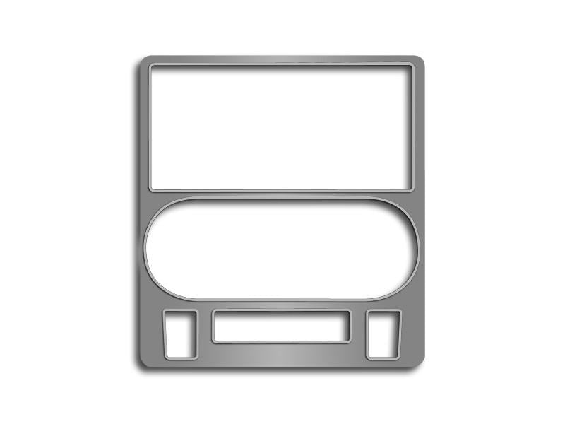 American Car Craft Brushed Center Dash Trim Plate: Dodge Challenger R/T SRT8 2008 - 2014