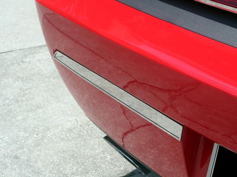 American Car Craft Brushed & Polished Bumper Insert Trim Plate: Dodge Challenger R/T SRT8 2008 - 2014