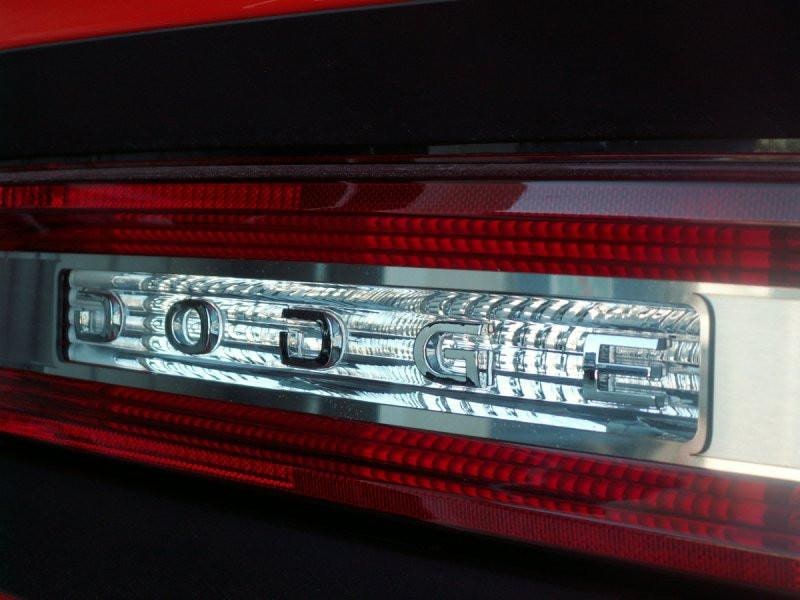 American Car Craft Brushed Tail Light Insert Trim Plate: Dodge Challenger R/T SRT8 2008 - 2014