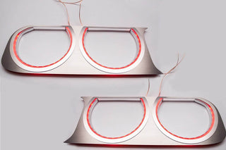 American Car Craft LED Headlight Halo Surrounds: Dodge Challenger 2008 - 2014