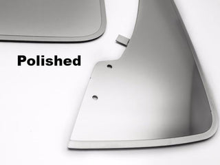 American Car Craft Splash Guards (Brushed or Polished): Dodge Challenger 2008 - 2014 (All Models)