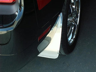 American Car Craft Splash Guards (Brushed or Polished): Dodge Challenger 2008 - 2014 (All Models)