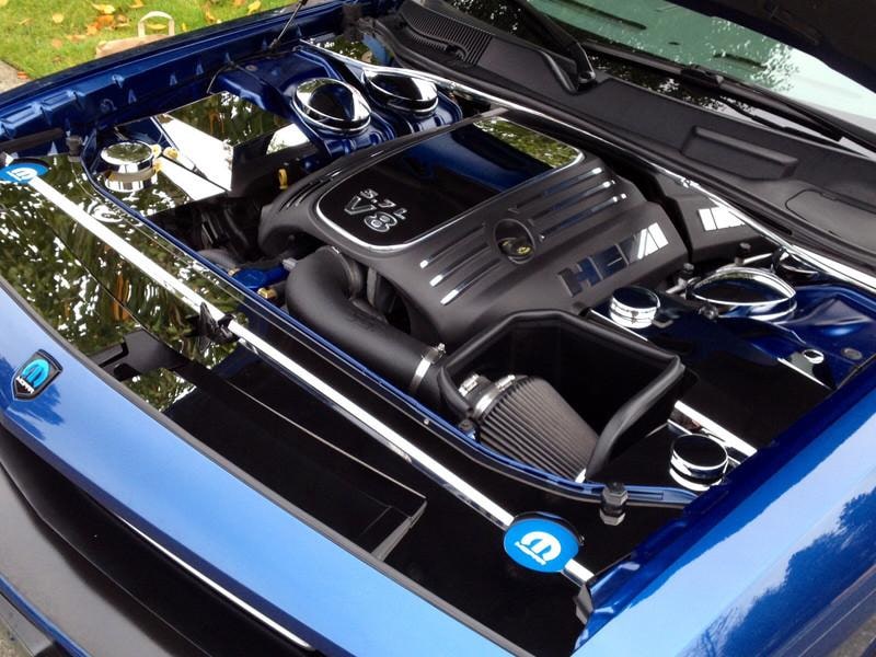 American Car Craft 5.7L Hemi Engine Shroud Dress Up Kit: Dodge Challenger R/T 2009 - 2023
