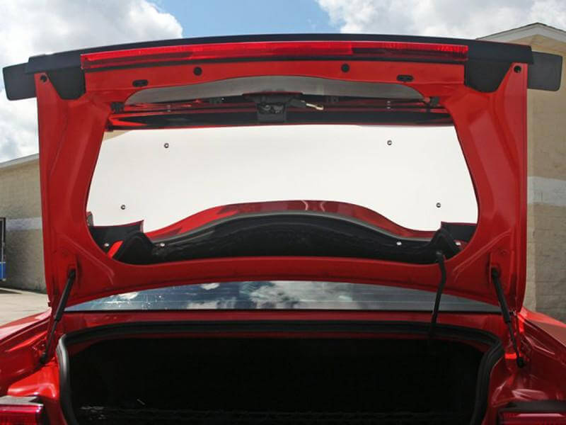 American Car Craft Trunk Lid Liner (Brushed or Polished): Dodge Challenger 2008 - 2023 (All Models)