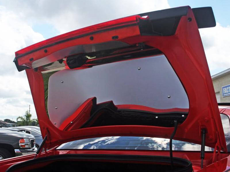 American Car Craft Trunk Lid Liner (Brushed or Polished): Dodge Challenger 2008 - 2023 (All Models)