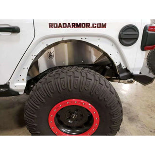 Road Armor Raw Stealth Rear Fender Liner: Jeep Wrangler JL 2018-2020