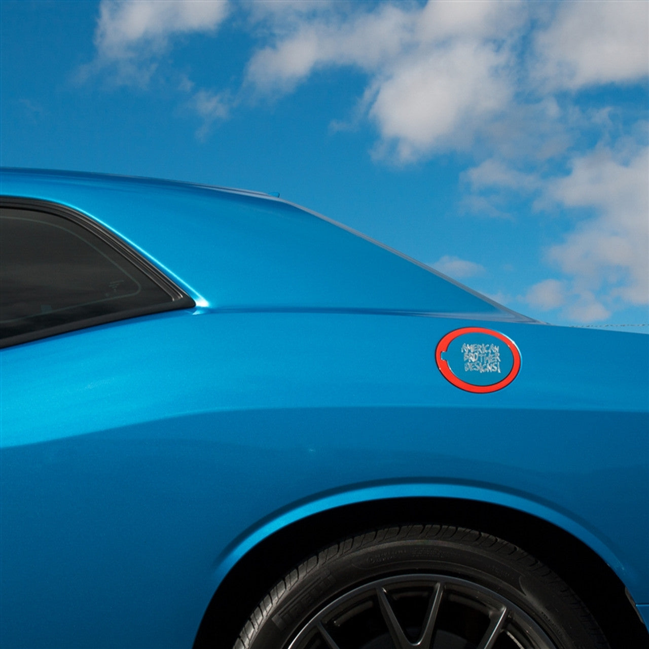 American Brother Designs Fuel Door: Dodge Challenger 2008 - 2023