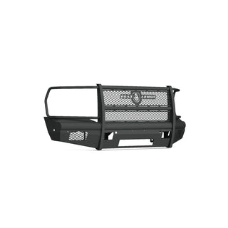 Road Armor 19-20 Ram 2500 Vaquero Front Bumper Full Guard: Fits Most Ram Models w/ 6 Sensor Tex Black